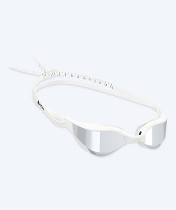 Watery swim goggles - Instinct Ultra Mirror - White/silver