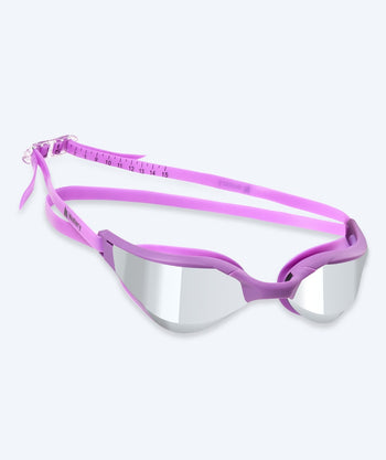 Watery swim goggles - Instinct Ultra Mirror - Purple/silver