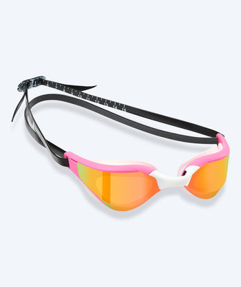 Watery swimming goggles - Instinct Ultra Mirror - Pink/gold