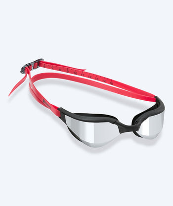 Watery swim goggles - Instinct Ultra Mirror - Red/silver