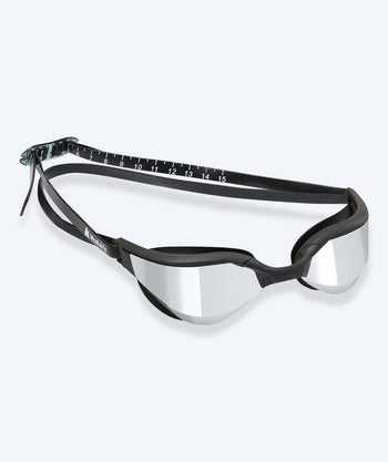 Watery swim goggles - Instinct Ultra Mirror - Black/silver