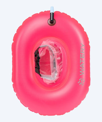 Watery swim buoy for swimming - Donut - Pink