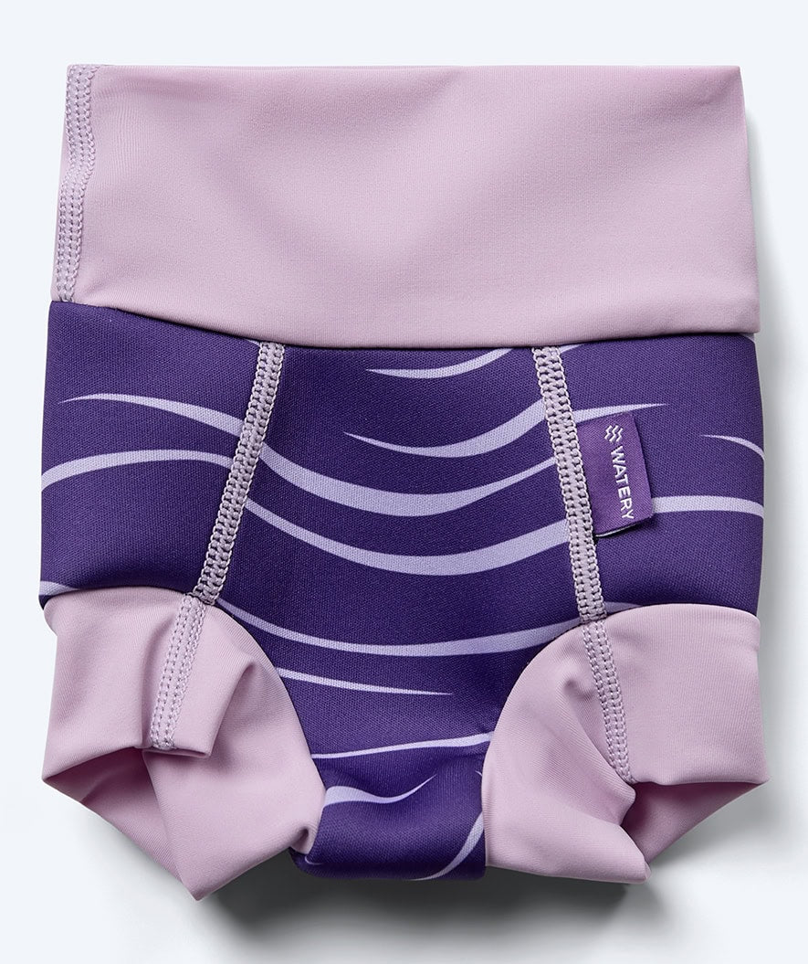Watery swim nappies for kids - Neoprene Swim Nappy - Purple