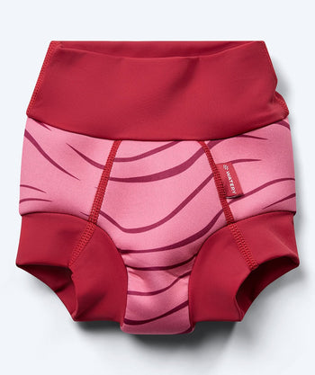 Watery swim nappies for kids - Neoprene Swim Nappy - Red