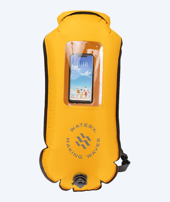 Watery sea bag for swimming - Window 28L - Yellow
