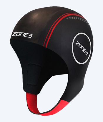 ZONE3 neoprene cap - (4mm) - Black/red