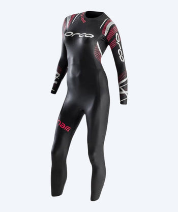 Orca wetsuit for women - Sonar - Black/red