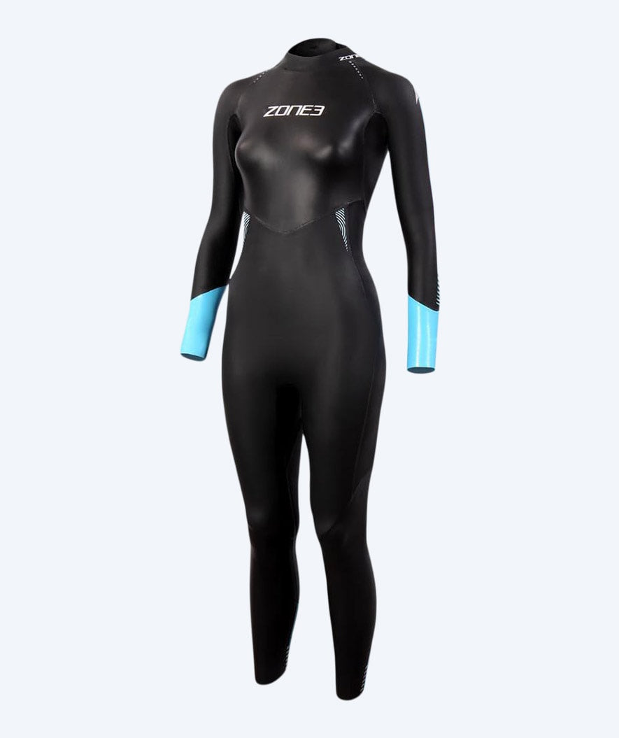 ZONE3 wetsuit for women - Advance - Black/light blue