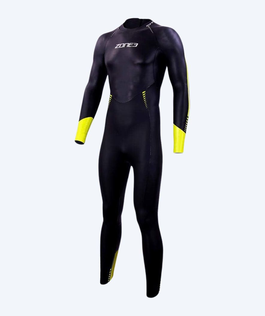 ZONE3 wetsuit for men - Advance - Black/yellow