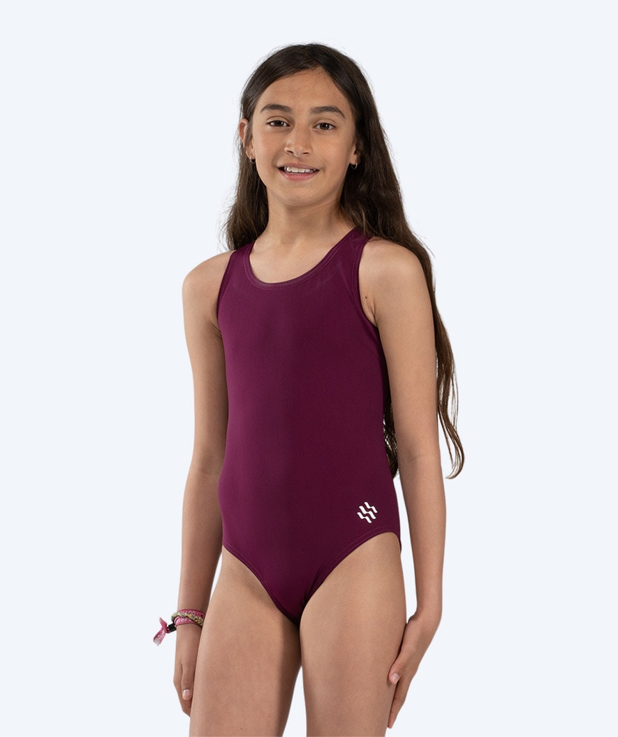 Watery swimsuit for girls - Eco Poolparty - Ruby Red