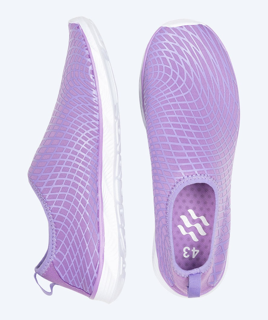 Watery swim shoes for adults - Kawaii - Purple